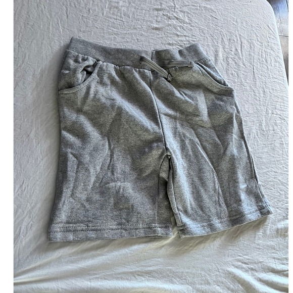 Other - Kids‎ Gray Sweat Shorts Elastic Waist Drawstring Pockets Casual Athletic